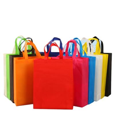 China Eco-Friendly High Quality Reusable Customized Nonwoven Handled Shopping Bag Shopping Bag Reusable Bag for sale