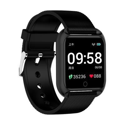 China 1.3 Inch HD Screen Step Count Calore Record Multi-Sport Modes Touch Screen Watch Call Message Reminder Fitness Tracker for sale