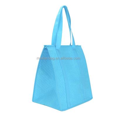 China Handled Wholesale Non Woven Picnic Insulated Lunch Cooler Bags For Women for sale