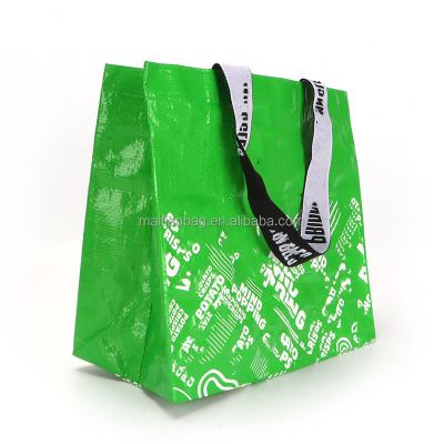 China China Handled Custom Design PP Woven Sack Reusable Laminated Shopping Bag for sale