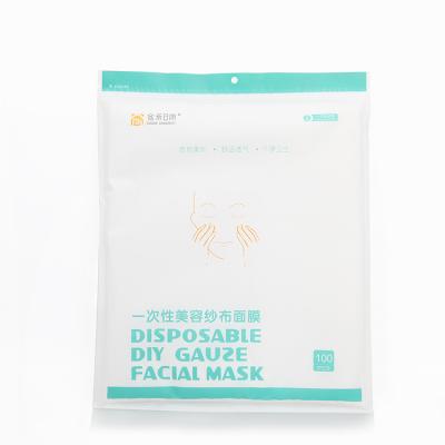 China Pore ​​Remover Pore Remover Customized DIY High Quality Soft Disposable Gauze Facial Mask 25*30cm for sale