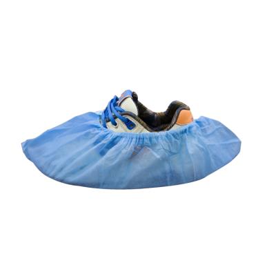 China Wholesale Price Disposable Blue Nonwoven Shoe Cover With High Quality for sale