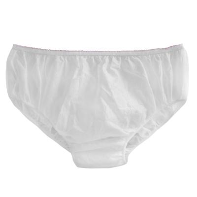 China Factory Direct Disposable White Nonwoven Ladies Panties Antibacterial Antibacterial G-Strings for sale