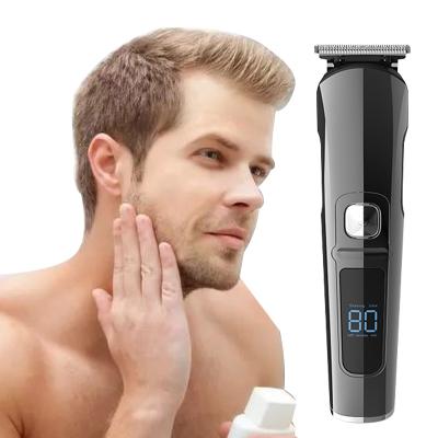 China Waterproof Professional Electric Trimmer Rechargebale Haircut Clippers For Men for sale