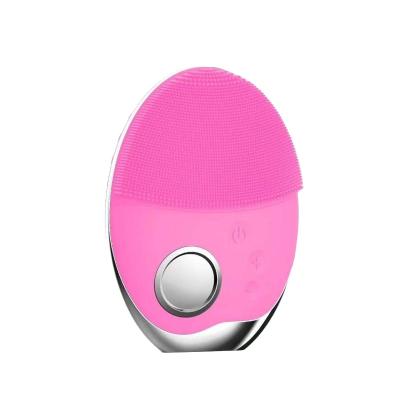 China 2021 Acne Treatment New Product Portable Waterproof Silicone Face Cleansing Instrument In Stock for sale