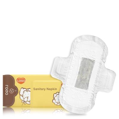 China Breathable Custom Soft Women Pads Lady Anion Cotton Sanitary Pads Feminine Sanitary Napkin On Sale for sale