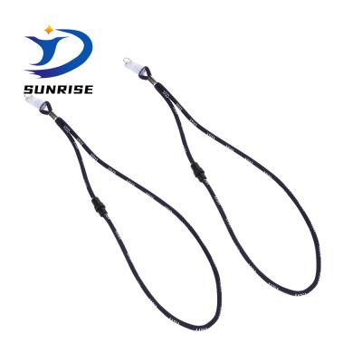 China Custom Woven Eco-Friendly Logo Round Neck Strap ID Card Rope Lanyard for sale