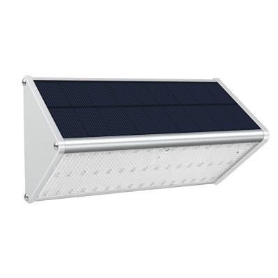 China 2021 New Battery 48 LED PIR Wall Mounted Security Lamp Waterproof Solar Powered Motion Sensor Light Outdoor Garden Light for sale