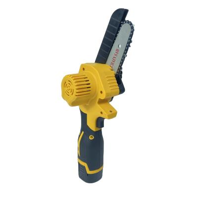 China 6 Inch Lithium Rechargeable Mini Chainsaw Cordless Anti-Skid Chainsaw for sale