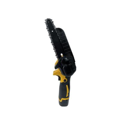 China Anti-skid Portable Electric Cordless Chainsaw Lithium Battery Cutting Saw Wood Chainsaw for sale