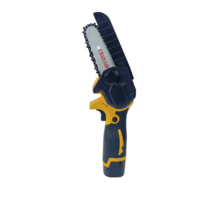 China Anti-skid Lithium Battery Cordless Chainsaw Lithium Tools Garden Wood Cutting for sale