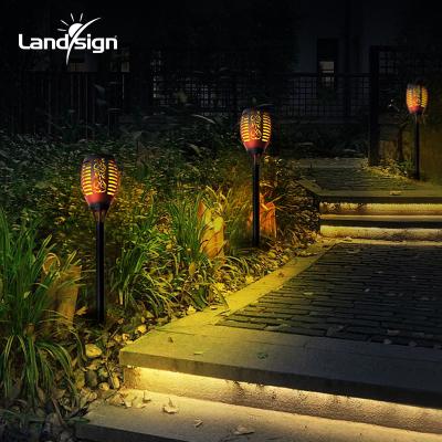 China Waterproof outdoor garden antorcha led solar decorative lighting automatically turn on/off street lights from dusk to dawn for sale