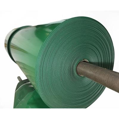 China Durable PVC Conveyor Belt Customized Conveyor Belt Flat Lightweight Rubber Processing Suitable For Machinery Industry Packaging Industry Green for sale