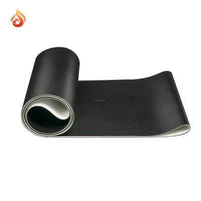 China Running Type Durability Pvc Treadmill Belt New Customizable Black Machine Transmission Hot Price Belt Customized Size Durability for sale