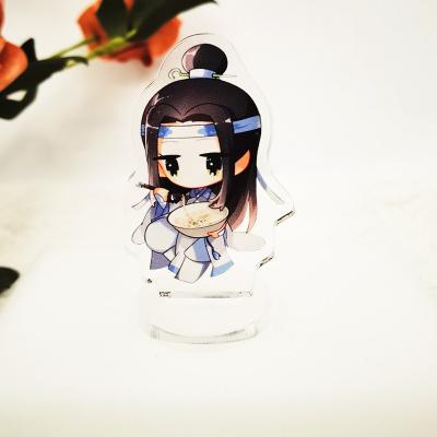 China Eco-Friendly No MOQ Stand Display Cartoon Custom Printed Acrylic Character Standee for sale