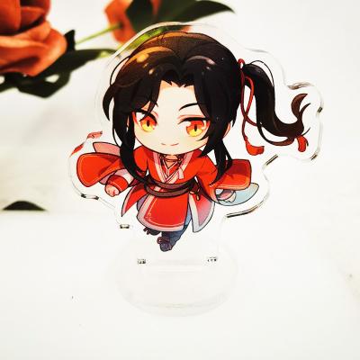 China Eco - Friendly Wholesale Custom Make Anime Character Printed Clear Acrylic Stand Standee for sale