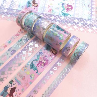 China Waterproof Custom Printing Journal Notebook Planner Japanese Accessory Stickers Set Washi Tape for sale