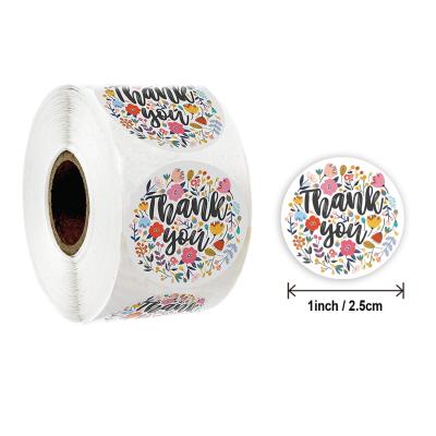 China Wholesale Waterproof 1 Inch Happy Smile Face Sticker Roll Printing Cute Teacher Sticker Roll 500Pcs Reward for sale