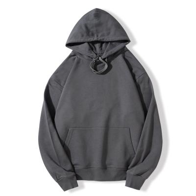 China Anti-wrinkle Hoodie grams plain high quality custom thick oversized men's unisex pullover hoodies logo 380 for sale