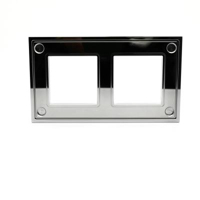 China High Quality Household Control Switch Metal Smart Aluminum Switch Frame Plating for sale