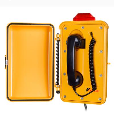 China Aluminum Alloy IP66 Waterproof Telephone Booth Dangerous Area Telephones For Tunnels for sale