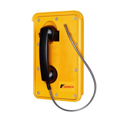 China Metro Marine Tunnel Coal Mine Watertight Direct Line Speed ​​Dial Phone With Armored Heavy Duty Handset KNSP-10T2S for sale