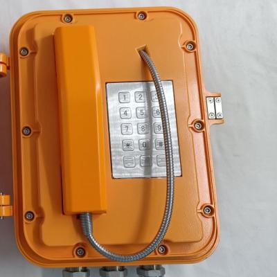 China Telephone Wall Mount ATEX Industrial Telephone KNTECH Voip Telephone zone1 EX Zone 2 349.5X279X161mm for sale