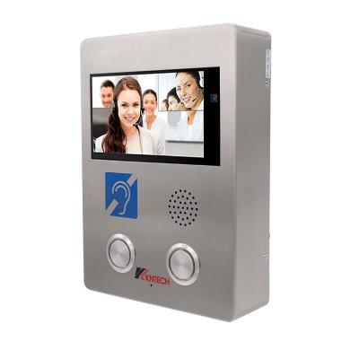 China Subway/tunnel/marine/highway/factory/etc button phone hands-free analog phone an industrial indoor video intercom emergency for sale