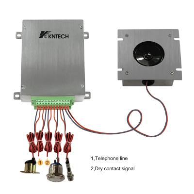 China KNTECH Stainless Steel Analog Lift Car Lift Intercom Telephone LC-03S for sale