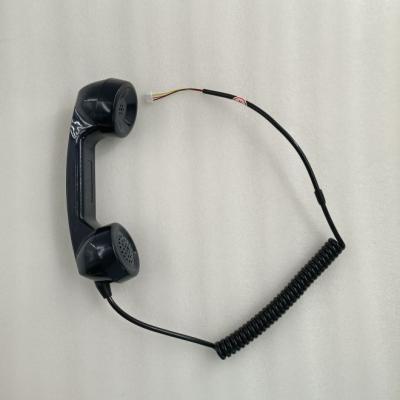 China Durable ABS Telephone Handset Cable Connector ROHS Hand Fixed For KNTECH Telephone for sale