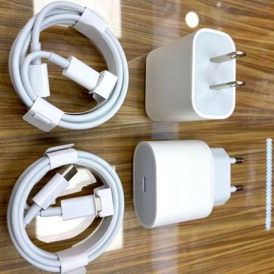 China Wholesale Mobile Phone 2022 18w 20w Palladium Charger Phone Fast USB-c Cable To Type C Cable Fast Charging For Iphone 11 12 13 for sale