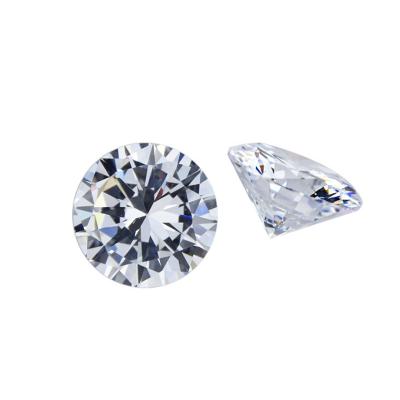 China Jewelry Making Cut High Quality Moissanite Pure Loose Diamonds Finest Natural Mozan Round Diamond for sale