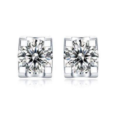 China Environmentally Friendly Moissanite Earrings 2021 Hot Sale Fashion Custom Personalized Charm Earrings for sale