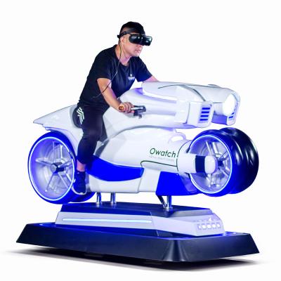 China Fiberglass Virtual Reality Game 9D VR Motorcycle Arcade Game Machine VR Motorcycle Simulator for sale