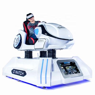 China Hot Selling Fun 9D Motion Indoor 9D F1 Ski Driving Game Machine Arcade 9D Car VR Racing Simulator 250X180X200cm for sale