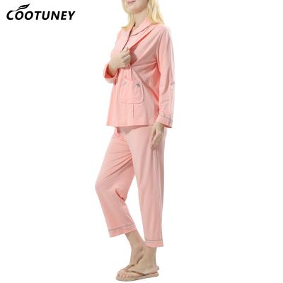 Cina High Quality Cheap Price Nursing Pyjamas Pregnant Women Maternity Wear Cotton Pajamas Sets in vendita