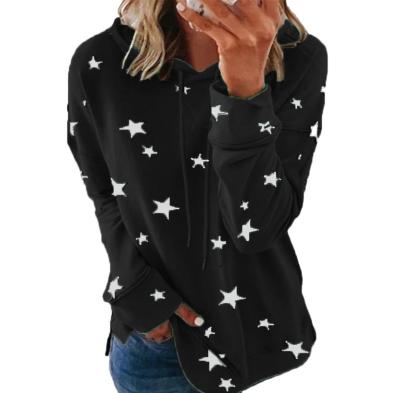 Κίνα High quality winter new plus size stars print long sleeve loose hoodies for women 2020 προς πώληση