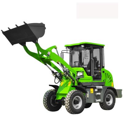 China Construction Material Shops Top Brand Hot Sales Construction Works 1 Ton Front End Loader Mini Wheel Loader for sale