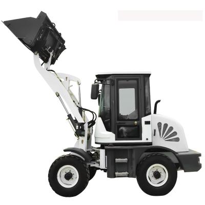 China Building Material Shops New Design 4x4 Mini Loader Wheel Loader YFL08 Mini Front Wheel Loader For Sale for sale