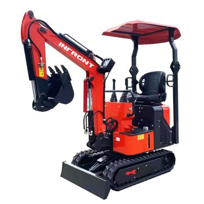 China Garment Shops Earth Displacement Machinery 1ton 0.8ton 1.2ton Micro Micro Excavator With Free Bucket For Sale for sale