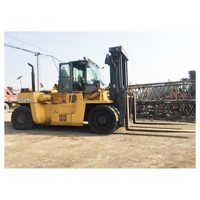 China Garment Shops Original Japanese Used Forklift FD250 TCM Forklift 25 Ton for sale