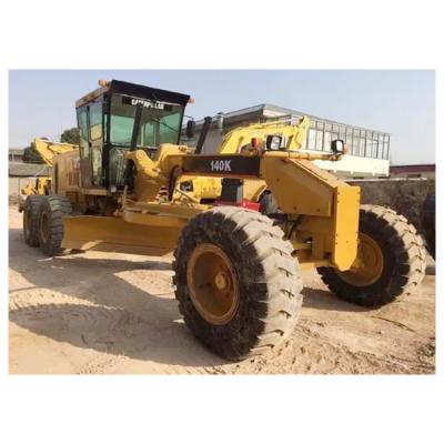 China Building Material Shops Used Caterpillar Motor Grader CAT 140K Paver Motor Grader for sale