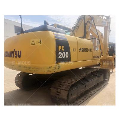 China Japan KOMATSU pc200-8 used original KOMATSU excavator/excavator for sale 0.8mÂ ³ for sale