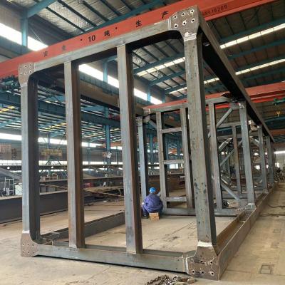 China OEM Skid Type Frame Part Heavy Steel Structure Platform For Chemical Industry for sale