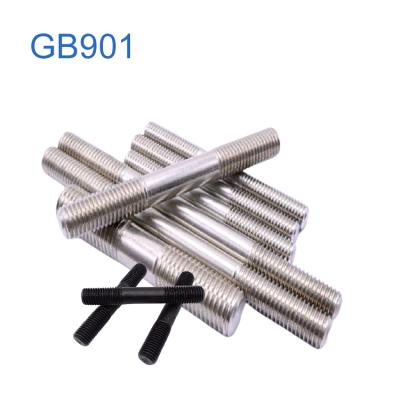 China High Reliability Wholesale Bling Galvanized Stainless Steel Stud Bolt Internal Double End Threaded Studs for sale