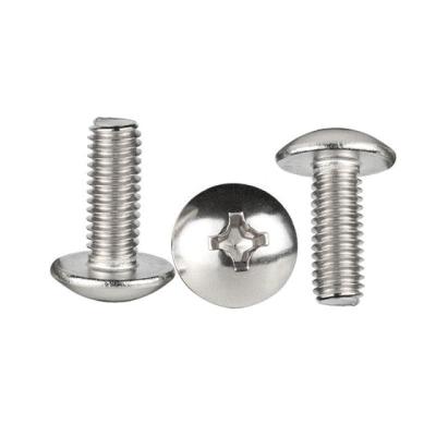 China High Reliability Jiangsu JISB1111T Galvanized Big Head M4 Flat Copper Screw for sale