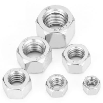 China Hot Sale 2021 Type GB6170 Hex Nut Stainless Steel One Type M8 Manufacture for sale