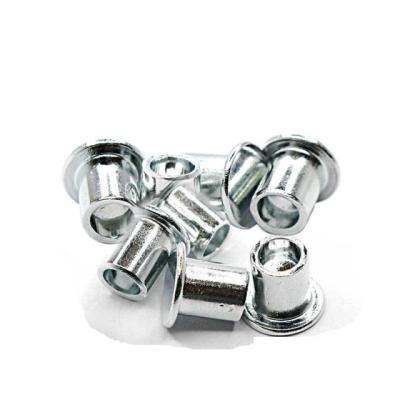 China High Reliability Silver Low Price Stainless Steel Semi Tubular Noise Copper Rivets for sale