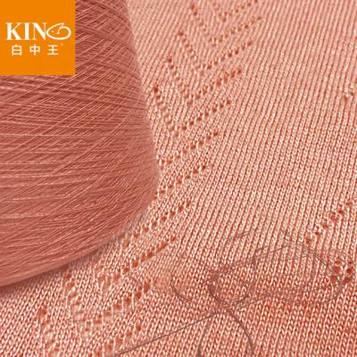 China Anti bacteria wholesale super soft angora yarn with anti pilling acrylic viscous nylon blend yarn 9 colors in stock for knitting for sale