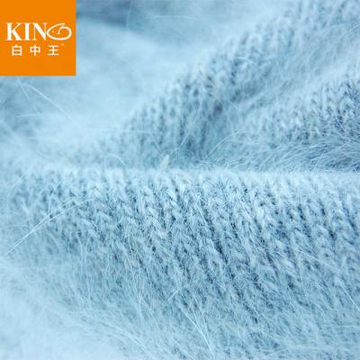 China Wholesale Sustainable 65% Angora Rabbit Wool 35%Nylon Blended Yarn Sweater Yarn For Knitting And Hand Knitting for sale